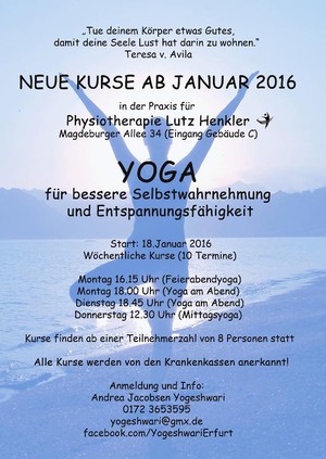 Flyer Yoga Januar 2016